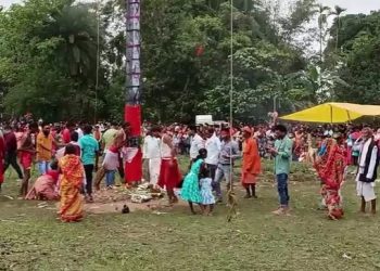 Charak Puja celebrations in Tamulpur