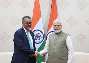 Modi gives Gujarati name to WHO chief