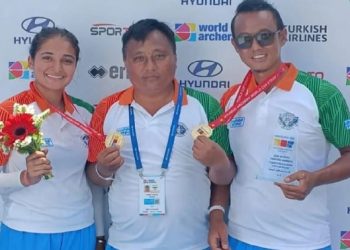 India Recurve Mixed Team clinch Gold in Archery World Cup