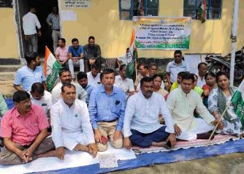 গুজৰাটৰ বিধায়ক জিগনেশ মেৱানীৰ মুক্তিৰ দাবীত কংগ্ৰেছৰ প্ৰতিবাদী কাৰ্যসূচী