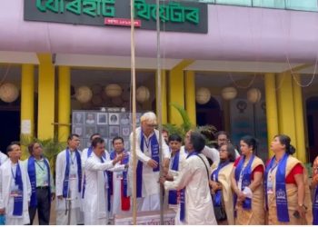 বৰ্ণিল সাংস্কৃতিক শোভাযাত্ৰাৰে আৰম্ভ যোৰহাট থিয়েটাৰৰ ১২৫ বছৰীয়া জয়ন্তীৰ সামৰণি অনুষ্ঠান