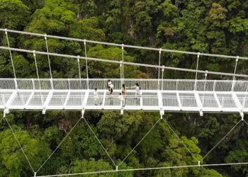 World's Longest Glass-Bottomed Bridge