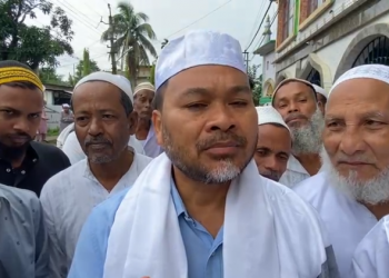 শিৱসাগৰত ইছলামধৰ্মী লোকসকলে পালন কৰিলে পবিত্ৰ ঈদ; উপস্থিত বিধায়ক অখিল গগৈ