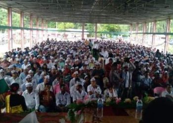 অসমত আম আদমী পাৰ্টিৰ শক্তি প্ৰদৰ্শন; ডিব্ৰুগড়ত ৫০০০ৰো অধিকৰ আপত যোগদান