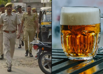 Man dials 100 and ordering chilled beer
