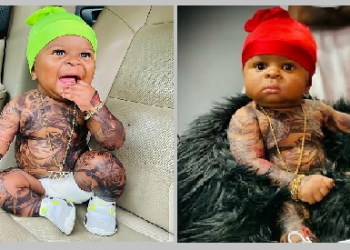 6 MONTH OLD BABY GETS TATTOOED!