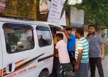 Road Accident in Sipajhar