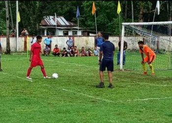 দুধনৈত আৰম্ভ ৰাষ্ট্ৰীয় মিকটছ ফুটবল প্ৰতিযোগিতা; প্ৰথমখন খেলত নাগালেণ্ডৰ মুখামুখি হ’ল অসম