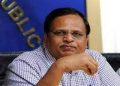 দিল্লীৰ স্বাস্থ্যমন্ত্ৰী  সত্যেন্দ্ৰ জৈনক গ্ৰেপ্তাৰ কৰিলে এনফোৰ্চমেণ্ট সঞ্চালকালয়ে