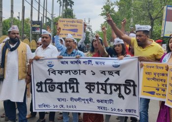 AAP protests