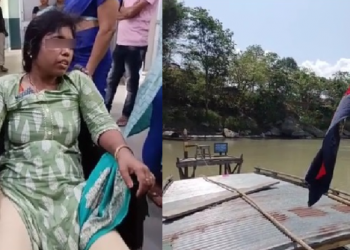 শুৱালকুছিত চাঞ্চল্য: আৰক্ষীৰ চালকবিহীন নাওত অচেতন অৱস্থাত উদ্ধাৰ মহিলা