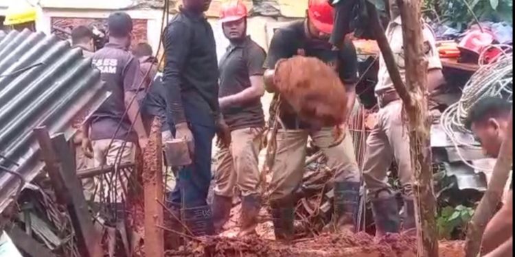 Landslide in Guwahati