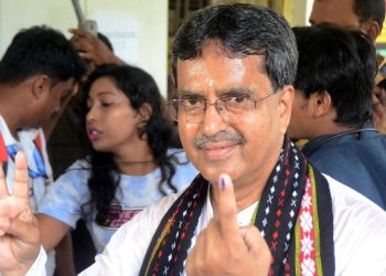 ৰাজনৈতিক জীৱনৰ প্ৰথমটো প্ৰত্যক্ষ নিৰ্বাচনতে বিজয়ী ত্ৰিপুৰাৰ মুখ্যমন্ত্ৰী ডাঃ মানিক সাহা