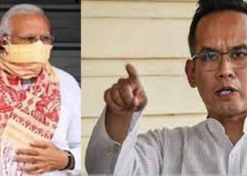 মোডীয়ে মহাৰাষ্ট্ৰ চৰকাৰক অস্থিৰ কৰাৰ পৰিৱৰ্তে বানপীড়িত অসম ভ্ৰমণ কৰা উচিত: গৌৰৱ গগৈ