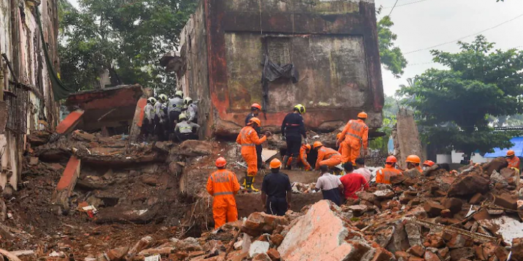 building collapses in Mumbai