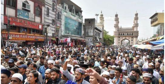 Protests over Prophet remarks