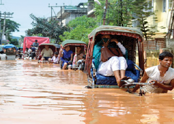 Flood in Guwahati