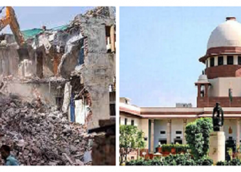 Bulldozer action in UP