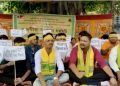 জনজাতিকৰণৰ দাবীত শিৱসাগৰত কোচ ৰাজবংশী ছাত্ৰ সন্থাৰ প্ৰতিবাদী কাৰ্যসূচী