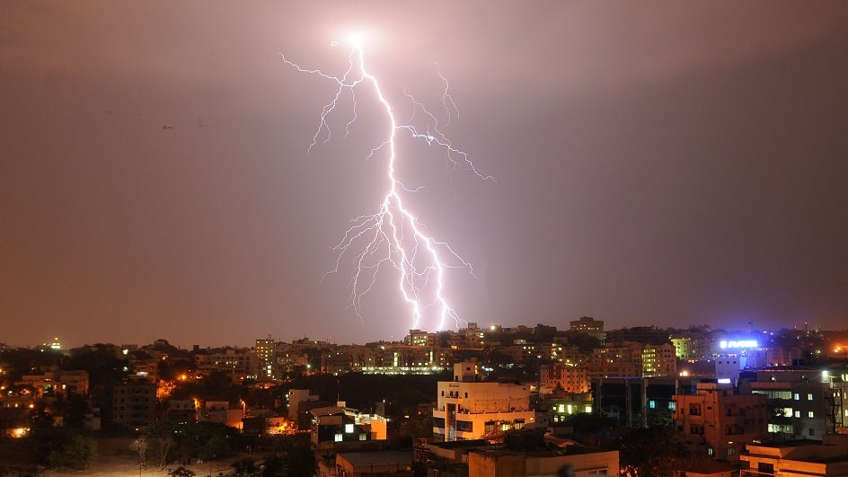 lightning strikes in Bihar