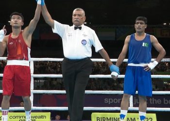 Shiva thapa in Commonwealth Games