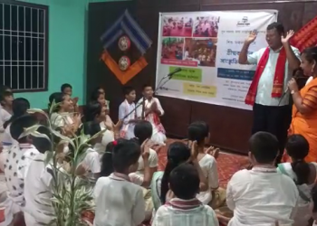 অসমীয়া লোকগীত আৰু লোকবাদ্যৰ প্ৰতি নতুন প্ৰজন্মক উৎসাহিত কৰাৰ প্ৰয়াস শিৱসাগৰৰ সুৰ সমলয় কলা সংস্থাৰ