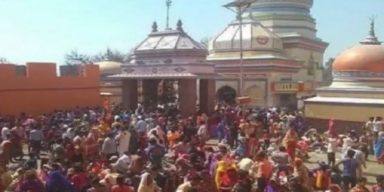 stampede in temple