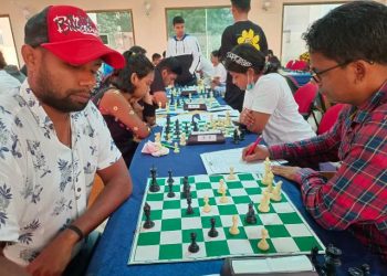 Chess Tournament চতুৰ্থ আয়োধানা আন্তঃৰাষ্ট্ৰীয় ফিডে ৰেটিং দবা প্ৰতিযোগিতা,শীৰ্ষ বাছনিৰ অৰ্পণ দাসৰ অগ্ৰগতি