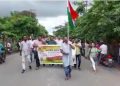 শিৱসাগৰত জাতীয় পতাকা লৈ প্ৰভাত ফেৰী শীৰ্ষক ৰেলী , দেশৰ শ্বহীদক স্মৰণ