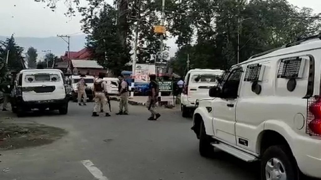 Terrorist attack in Srinagar