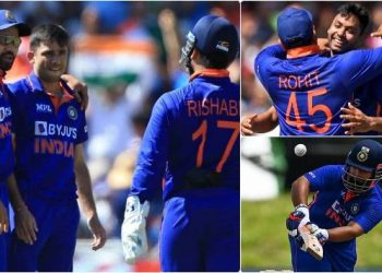 India defeat West Indies: আফ্ৰিদিক অতিক্ৰমি ছয় মৰাৰ অভিলেখ ৰোহিতৰ; ৱেষ্ট-ইণ্ডিজৰ বিৰুদ্ধে শৃংখলা জয় ভাৰতৰ