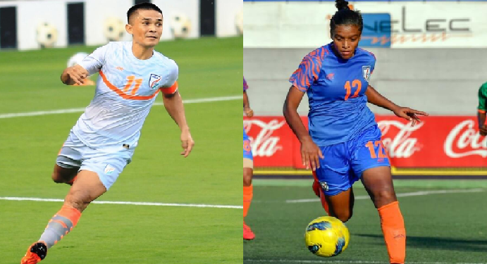 Sunil Chhetri AIFF Footballers Of Year