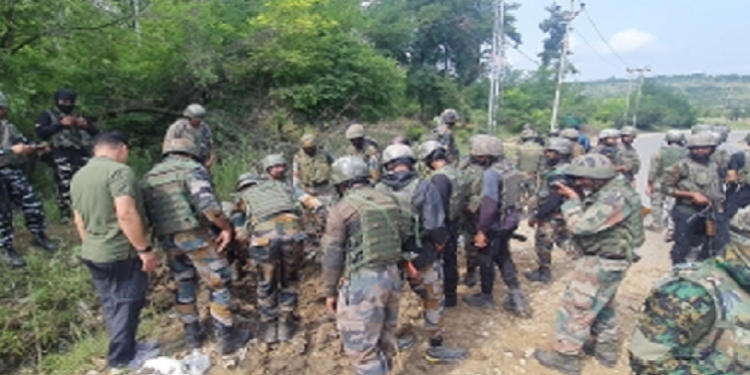 Explosives Recovery In Pulwama