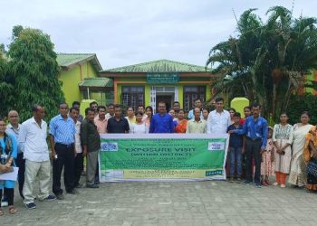 কৃষি বিজ্ঞান কেন্দ্ৰ যোৰহাটৰ এপাৰ্ট প্ৰকল্পৰ অধীনত কাৰিকৰী শিক্ষামূলক ভ্ৰমণ