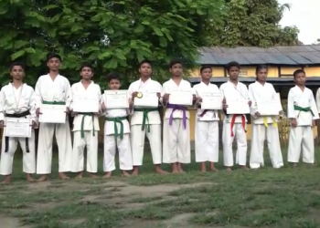 ৰাষ্ট্ৰীয় কাৰাটে চেম্পিয়নশ্বিপত উজলিল শিৱসাগৰৰ খেলুৱৈ; লাভ কৰিলে কেইবাটাও পদক