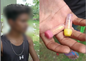 বোকাখাতত ড্ৰাগছ সহ এজন যুৱকক আটক; ড্ৰাগছৰ দুটা কন্টেইনাৰ উদ্ধাৰ