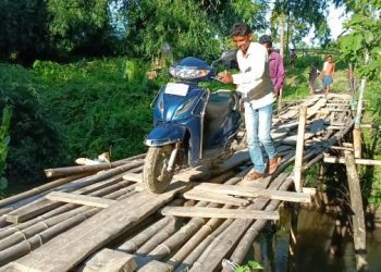স্বাধীনতাৰ ৭৫ বছৰৰ পিছতো বাঁহৰ দলঙেই যাতায়তৰ মাধ্যম; কেতিয়া হ’ব ‘সবকা সাথ সবকা বিকাশ’?