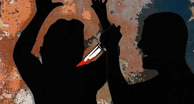 Man stabs wife