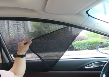 black nets on car windows