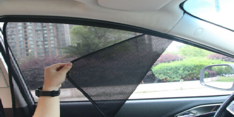 black nets on car windows