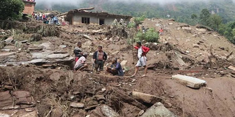 landslide hits Nepal