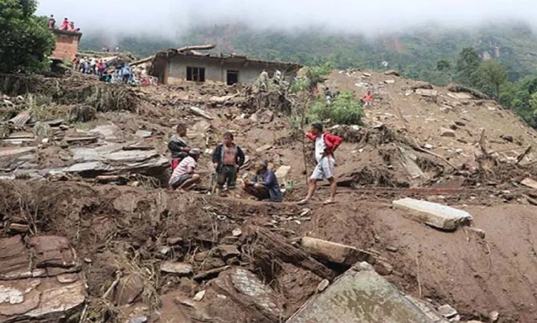 landslide hits Nepal