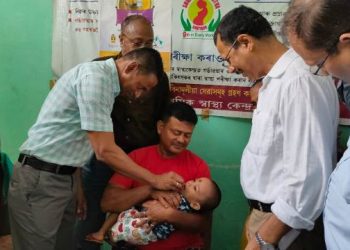 বঙাইগাঁও জিলাত ৫৫২ টা কেন্দ্ৰত পলিঅ’ প্ৰতিষেধক প্ৰদানঃ ১ লাখ ৯ হেজাৰ সাতশ শিশুক পলিঅ’ প্ৰতিষেধক প্ৰদানৰ লক্ষ্য