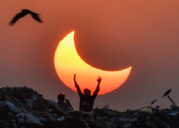 Partial solar eclipse