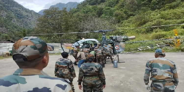Army aviation crash in Arunachal