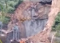 Landslides at Subansiri project