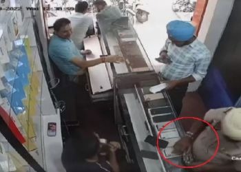 Punjab Cop Fires Accidentally
