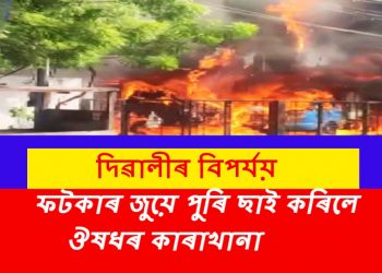 Massive Fire At Chennai Pharma Unit