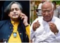 কংগ্ৰেছৰ সভাপতি নিৰ্বাচনত মূল যুঁজ হ’ব মল্লিকাৰ্জুন খাৰ্গে আৰু শশী থাৰুৰৰ মাজত