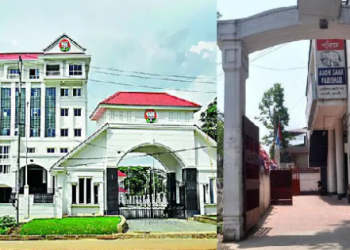 পঞ্চতাৰকা হোটেল সদৃশ কাৰ্যালয় বিজেপিৰ; হ’বই নেকি ‘বিবাহভৱন’ অগপৰ কাৰ্যালয়!